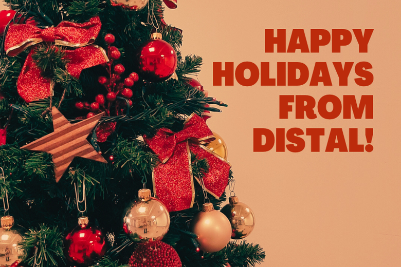 Happy holidays from DISTAL!