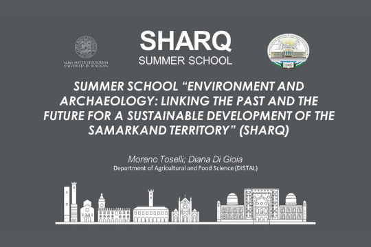 Summer School University of Bologna in collaboration with the Samarkand State University
