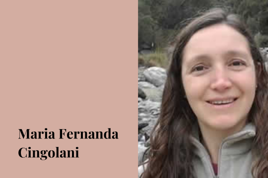 Welcome to Maria Fernanda Cingolani, from CEPAVE-CONICET, Universidad Nacional de La Plata