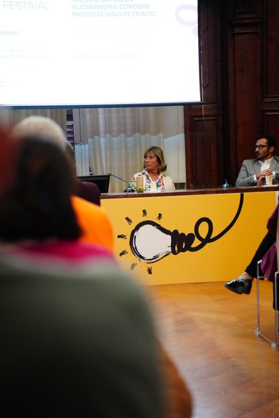 Un momento dell'incontro "L’alimentazione del futuro, tra salute e sostenibilità", promosso dai dipartimenti dell'Università di Bologna DISTAL e DIMEVET