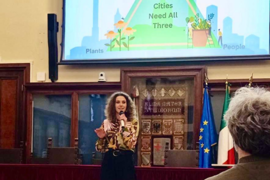 Agata Morelli premiata al Three-Minute Thesis Competition – edizione Unibo del Coimbra Group