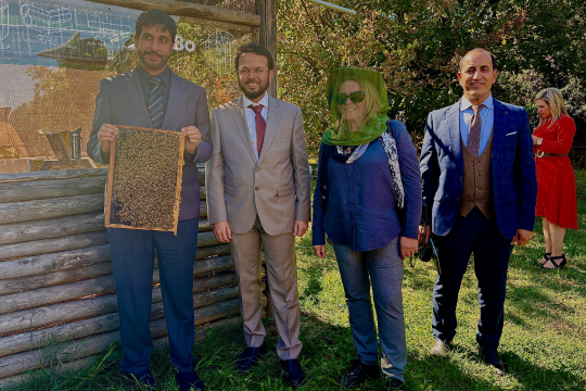 Al DISTAL in visita una delegazione dagli Emirati Arabi Uniti Al DISTAL in visita una delegazione dagli Emirati Arabi Uniti