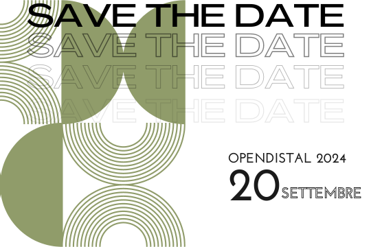 Appuntamento con openDISTAL il 20 settembre