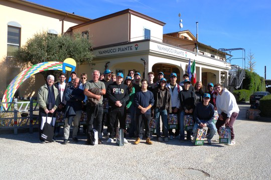 Gita studenti presso i Vivai Vannucci a Pistoia