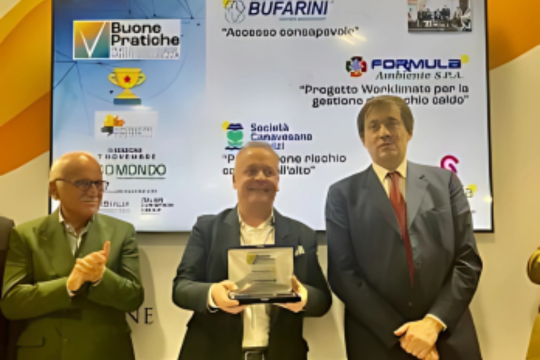 Il progetto "WORKLIMATE" vince la terza edizione del “Premio Buone Pratiche”