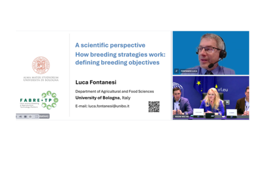 L’importanza del miglioramento genetico per la sostenibilità delle produzioni animali - Presentazione nell’ambito del meeting organizzato dal Sustainable Livestock Intergroup presso il Parlamento Europeo di Strasburgo