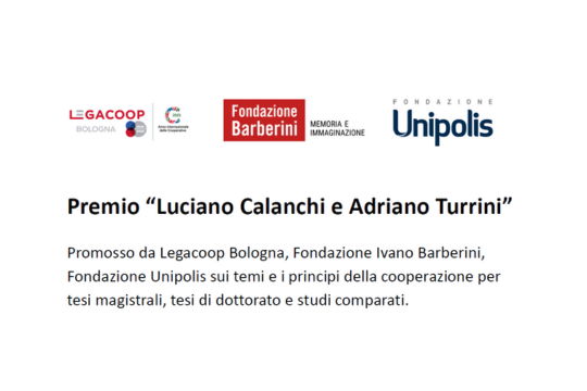 Bando per l’assegnazione dei Premi dedicati a Luciano Calanchi e Adriano Turrini Bando per l’assegnazione dei Premi dedicati a Luciano Calanchi e Adriano Turrini