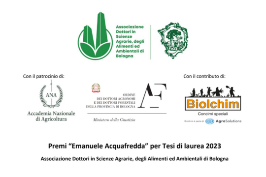 Premi “Emanuele Acquafredda” per Tesi di laurea 2023