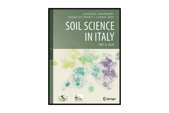 Published the book “Soil Science in Italy (1861 to 2024)”