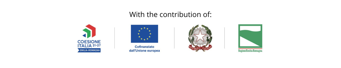 Benner with funding programme logos